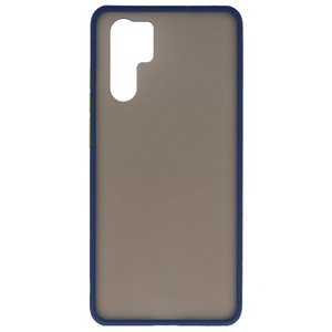 BAOHU Hoesje Geschikt voor de Huawei P30 Pro - Hard Case Backcover Telefoonhoesje - Blauw