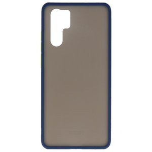 Hoesje Geschikt voor de Huawei P30 Pro - Hard Case Backcover Telefoonhoesje - Blauw