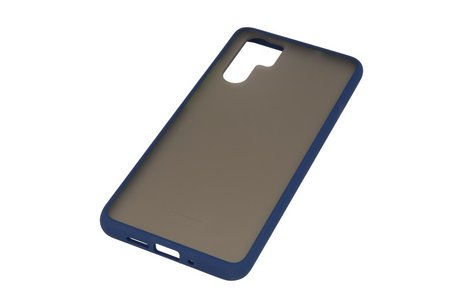 BAOHU Hoesje Geschikt voor de Huawei P30 Pro - Hard Case Backcover Telefoonhoesje - Blauw