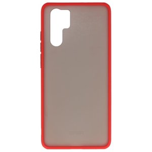 BAOHU Hoesje Geschikt voor de Huawei P30 Pro - Hard Case Backcover Telefoonhoesje - Rood