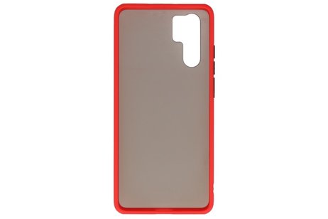 BAOHU Hoesje Geschikt voor de Huawei P30 Pro - Hard Case Backcover Telefoonhoesje - Rood