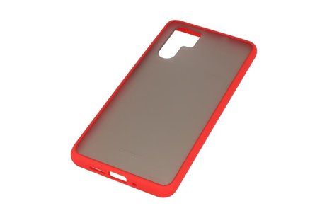 BAOHU Hoesje Geschikt voor de Huawei P30 Pro - Hard Case Backcover Telefoonhoesje - Rood