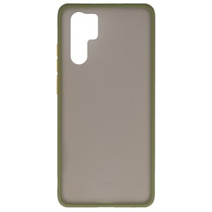 BAOHU Hoesje Geschikt voor de Huawei P30 Pro - Hard Case Backcover Telefoonhoesje - Groen
