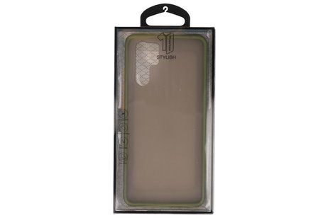 BAOHU Hoesje Geschikt voor de Huawei P30 Pro - Hard Case Backcover Telefoonhoesje - Groen
