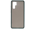 BAOHU Hoesje Geschikt voor de Huawei P30 Pro - Hard Case Backcover Telefoonhoesje - Donker Groen