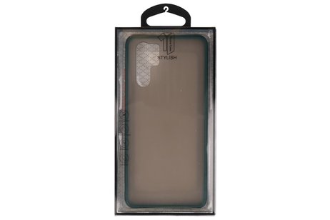 BAOHU Hoesje Geschikt voor de Huawei P30 Pro - Hard Case Backcover Telefoonhoesje - Donker Groen