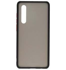 BAOHU Huawei P30 Hoesje Hard Case Backcover Telefoonhoesje Zwart