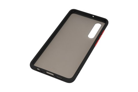BAOHU Hoesje Geschikt voor de Huawei P30 - Hard Case Backcover Telefoonhoesje - Zwart