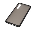 BAOHU Hoesje Geschikt voor de Huawei P30 - Hard Case Backcover Telefoonhoesje - Zwart