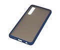 BAOHU Hoesje Geschikt voor de Huawei P30 - Hard Case Backcover Telefoonhoesje - Blauw
