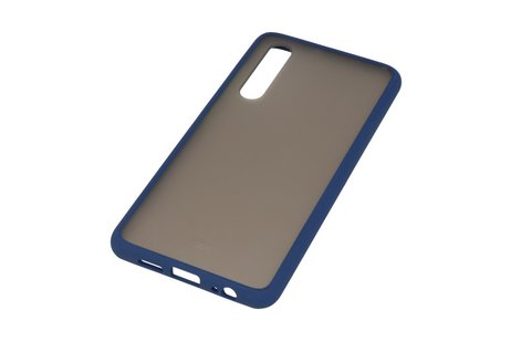 Huawei P30 Hoesje Hard Case Backcover Telefoonhoesje Blauw