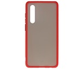 BAOHU Hoesje Geschikt voor de Huawei P30 - Hard Case Backcover Telefoonhoesje - Rood