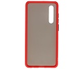 BAOHU Hoesje Geschikt voor de Huawei P30 - Hard Case Backcover Telefoonhoesje - Rood