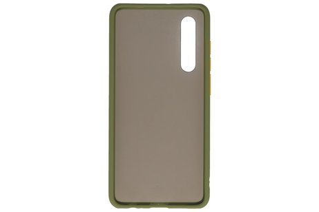 Huawei P30 Hoesje Hard Case Backcover Telefoonhoesje Groen