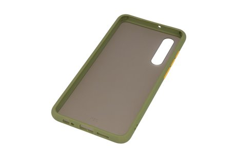 BAOHU Hoesje Geschikt voor de Huawei P30 - Hard Case Backcover Telefoonhoesje - Groen