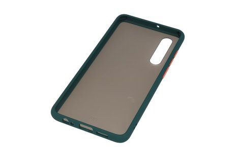 Huawei P30 Hoesje Hard Case Backcover Telefoonhoesje Donker Groen