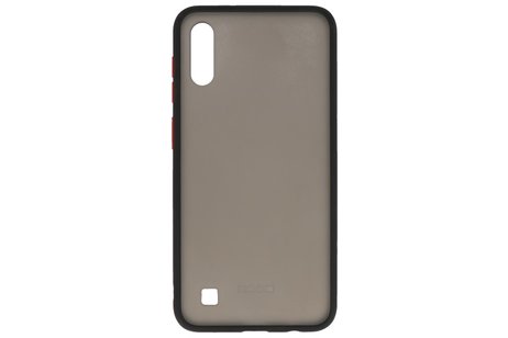 BAOHU Hoesje Geschikt voor de Samsung Galaxy A10 - Hard Case Backcover Telefoonhoesje - Zwart
