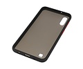 BAOHU Hoesje Geschikt voor de Samsung Galaxy A10 - Hard Case Backcover Telefoonhoesje - Zwart