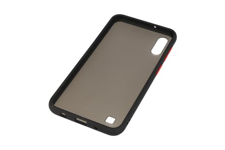 BAOHU Hoesje Geschikt voor de Samsung Galaxy A10 - Hard Case Backcover Telefoonhoesje - Zwart