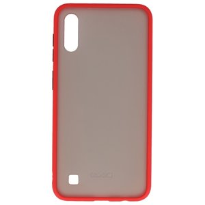 BAOHU Hoesje Geschikt voor de Samsung Galaxy A10 - Hard Case Backcover Telefoonhoesje - Rood