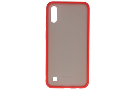 BAOHU Hoesje Geschikt voor de Samsung Galaxy A10 - Hard Case Backcover Telefoonhoesje - Rood
