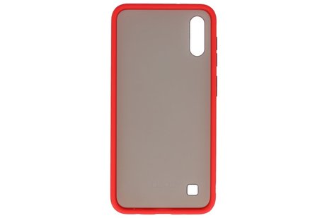 BAOHU Hoesje Geschikt voor de Samsung Galaxy A10 - Hard Case Backcover Telefoonhoesje - Rood