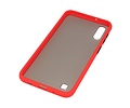 BAOHU Hoesje Geschikt voor de Samsung Galaxy A10 - Hard Case Backcover Telefoonhoesje - Rood