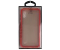 BAOHU Hoesje Geschikt voor de Samsung Galaxy A10 - Hard Case Backcover Telefoonhoesje - Rood