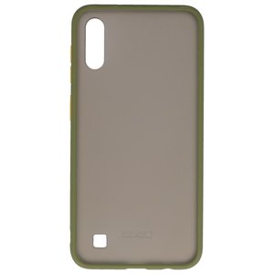 BAOHU Hoesje Geschikt voor de Samsung Galaxy A10 - Hard Case Backcover Telefoonhoesje - Groen