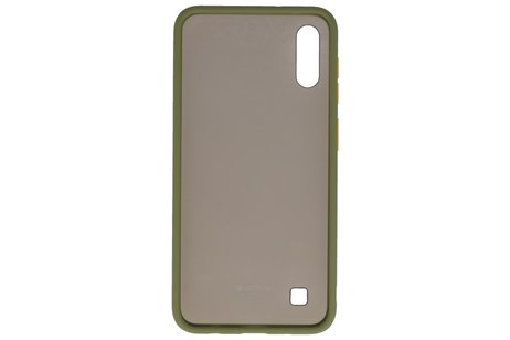 BAOHU Hoesje Geschikt voor de Samsung Galaxy A10 - Hard Case Backcover Telefoonhoesje - Groen