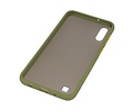 BAOHU Hoesje Geschikt voor de Samsung Galaxy A10 - Hard Case Backcover Telefoonhoesje - Groen