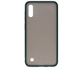 BAOHU Hoesje Geschikt voor de Samsung Galaxy A10 - Hard Case Backcover Telefoonhoesje - Danker Groen