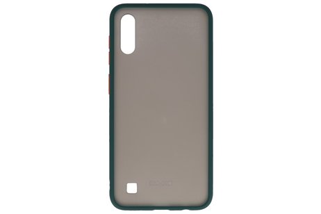 Samsung Galaxy A10 Hoesje Hard Case Backcover Telefoonhoesje Danker Groen