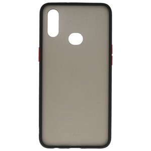 BAOHU Hoesje Geschikt voor de Samsung Galaxy A10s - Hard Case Backcover Telefoonhoesje - Zwart