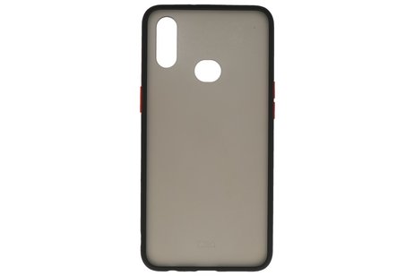 BAOHU Hoesje Geschikt voor de Samsung Galaxy A10s - Hard Case Backcover Telefoonhoesje - Zwart