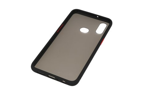BAOHU Hoesje Geschikt voor de Samsung Galaxy A10s - Hard Case Backcover Telefoonhoesje - Zwart