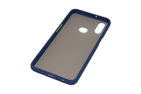 Hoesje Geschikt voor de Samsung Galaxy A10s - Hard Case Backcover Telefoonhoesje - Blauw