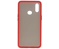 BAOHU Hoesje Geschikt voor de Samsung Galaxy A10s - Hard Case Backcover Telefoonhoesje - Rood