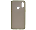 BAOHU Hoesje Geschikt voor de Samsung Galaxy A10s - Hard Case Backcover Telefoonhoesje - Groen