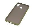 BAOHU Hoesje Geschikt voor de Samsung Galaxy A10s - Hard Case Backcover Telefoonhoesje - Groen