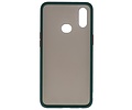 BAOHU Hoesje Geschikt voor de Samsung Galaxy A10s - Hard Case Backcover Telefoonhoesje - Donker Groen
