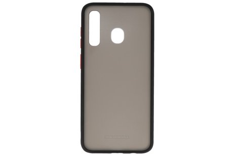 BAOHU Hoesje Geschikt voor de Samsung Galaxy A30 - Hard Case Backcover Telefoonhoesje - Zwart