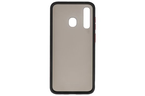 BAOHU Hoesje Geschikt voor de Samsung Galaxy A30 - Hard Case Backcover Telefoonhoesje - Zwart