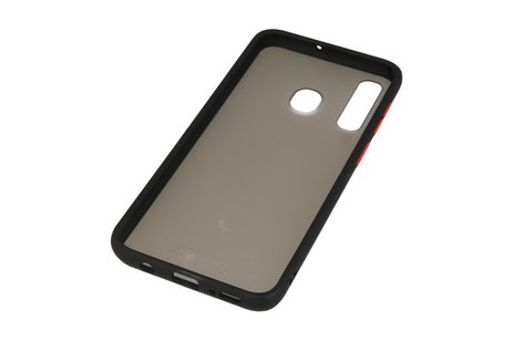 BAOHU Hoesje Geschikt voor de Samsung Galaxy A30 - Hard Case Backcover Telefoonhoesje - Zwart