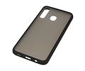 BAOHU Hoesje Geschikt voor de Samsung Galaxy A30 - Hard Case Backcover Telefoonhoesje - Zwart