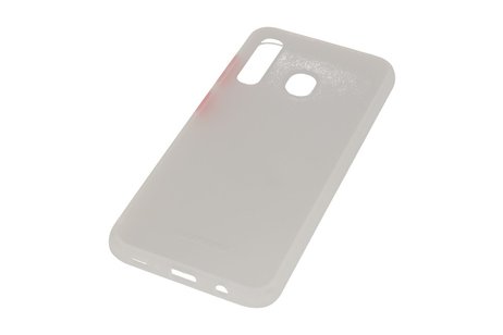 BAOHU Hoesje Geschikt voor de Samsung Galaxy A30 - Hard Case Backcover Telefoonhoesje - Transparant