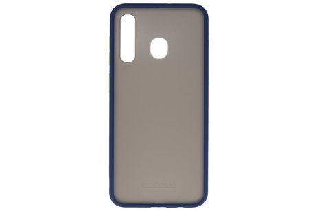 BAOHU Hoesje Geschikt voor de Samsung Galaxy A30 - Hard Case Backcover Telefoonhoesje - Blauw