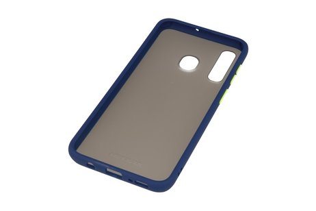 BAOHU Hoesje Geschikt voor de Samsung Galaxy A30 - Hard Case Backcover Telefoonhoesje - Blauw
