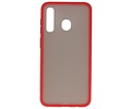 BAOHU Hoesje Geschikt voor de Samsung Galaxy A30 - Hard Case Backcover Telefoonhoesje - Rood