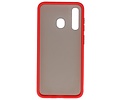 BAOHU Hoesje Geschikt voor de Samsung Galaxy A30 - Hard Case Backcover Telefoonhoesje - Rood